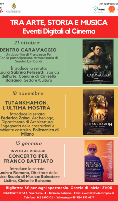 Eventi Digitali al Cinema – Caravaggio