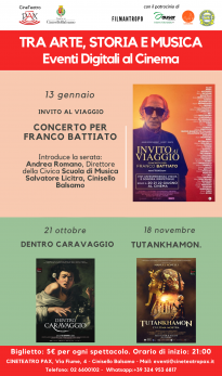 Eventi Digitali al Cinema – Invito al viaggio | Concerto per Franco Battiato