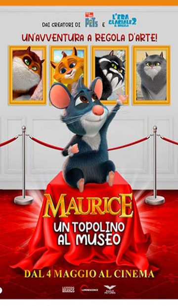 Cinemerenda – Maurice – Un topolino al museo